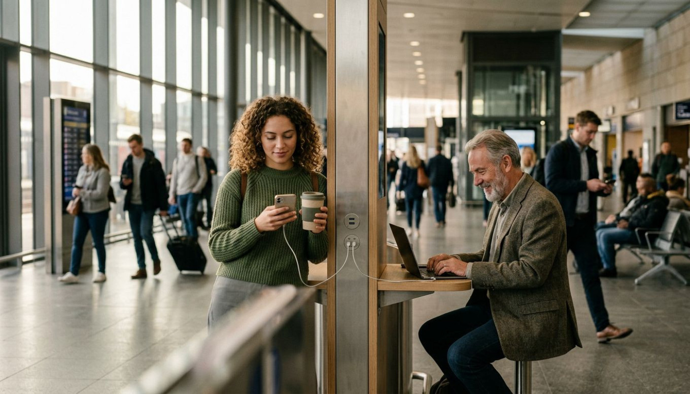 How Charging Hubs Reshape The Customer Journey In Public Spaces